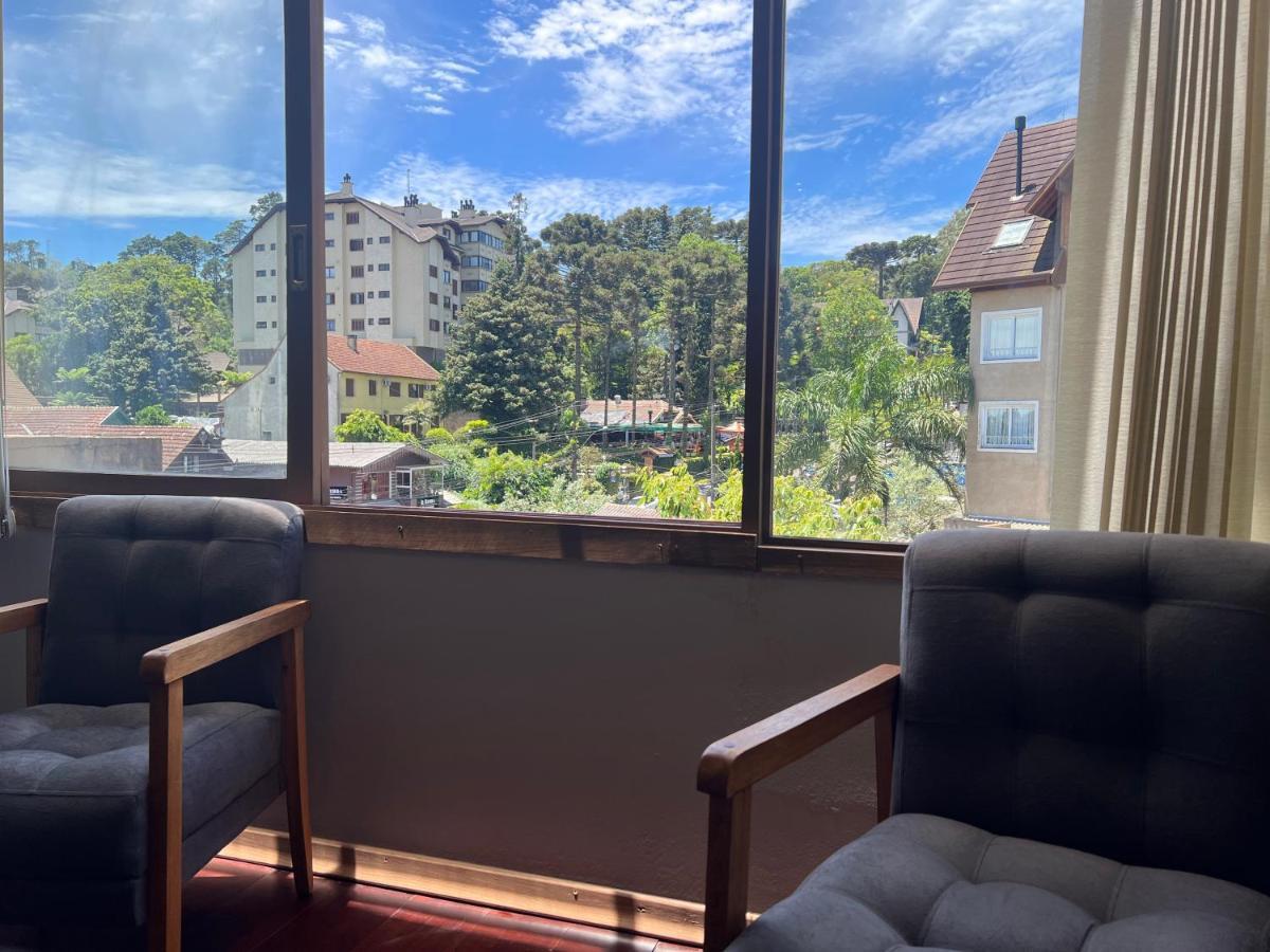 Amplo Apartamento A 200M Da Rua Coberta Apartment Gramado Ngoại thất bức ảnh